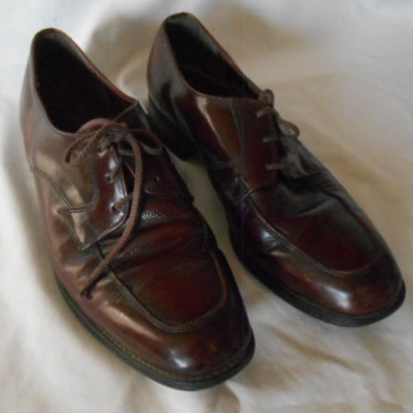 Nunn Bush Other - Nunn Bush Men's Black Oxford Dress Shoes, Size 9 D, Brown Leather lace-ups